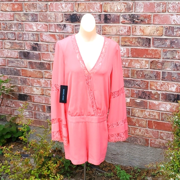 Marciano Pants - Marciano NWT Peachy pink romper jumpsuit